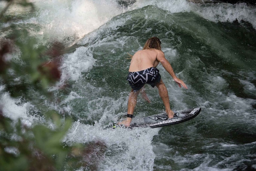Picture 2 for Activity Munich Surf Experience Surfing In Munich Eisbach River Wave