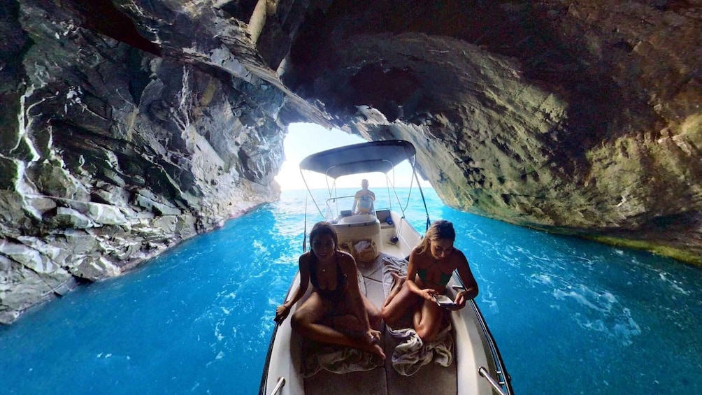 Picture 7 for Activity Skiathos: Private Lalaria Beach and Caves Speedboat Tour