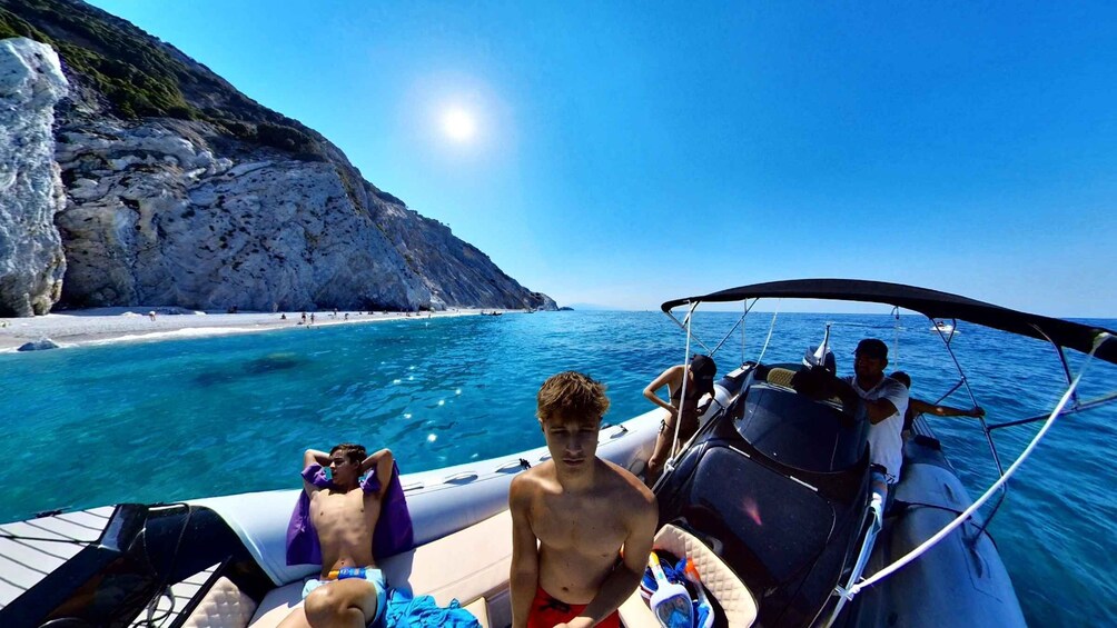 Picture 8 for Activity Skiathos: Private Lalaria Beach and Caves Speedboat Tour