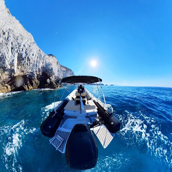 Picture 4 for Activity Skiathos: Private Lalaria Beach and Caves Speedboat Tour