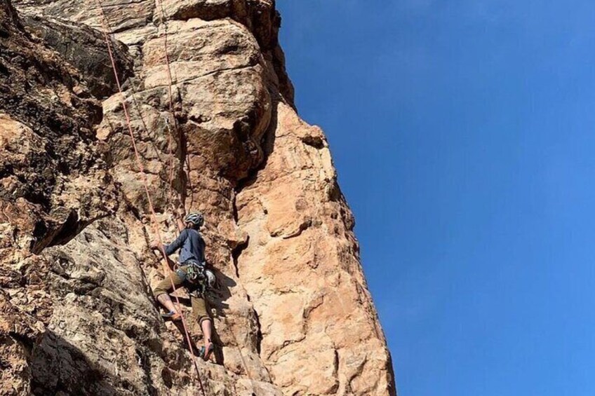 Half Day Private Rock Climbing Experience in La Verkin