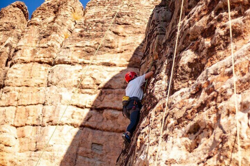 Half Day Private Rock Climbing Experience in La Verkin