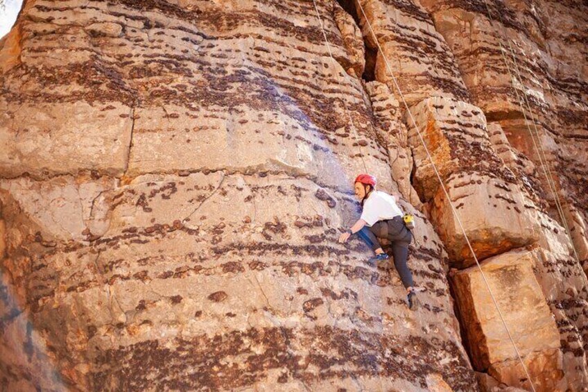 Half Day Private Rock Climbing Experience in La Verkin