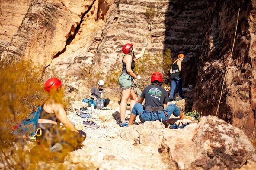 Half Day Private Rock Climbing Experience in La Verkin