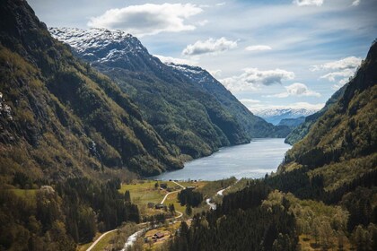 Øystese: Private RIB fjord tour & secluded viewpoint hike
