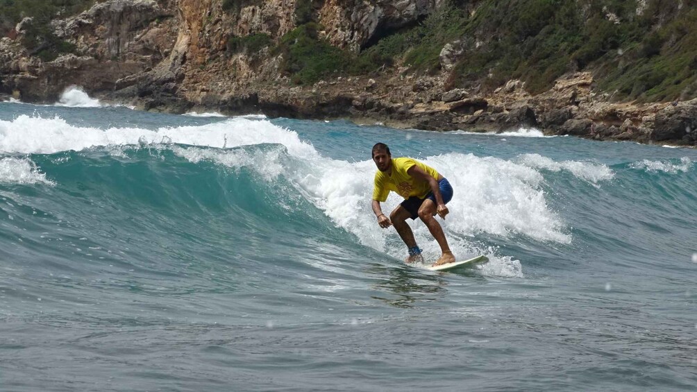 Picture 2 for Activity Learn to surf in Mallorca! Mediterranean Sea Surf Lessons