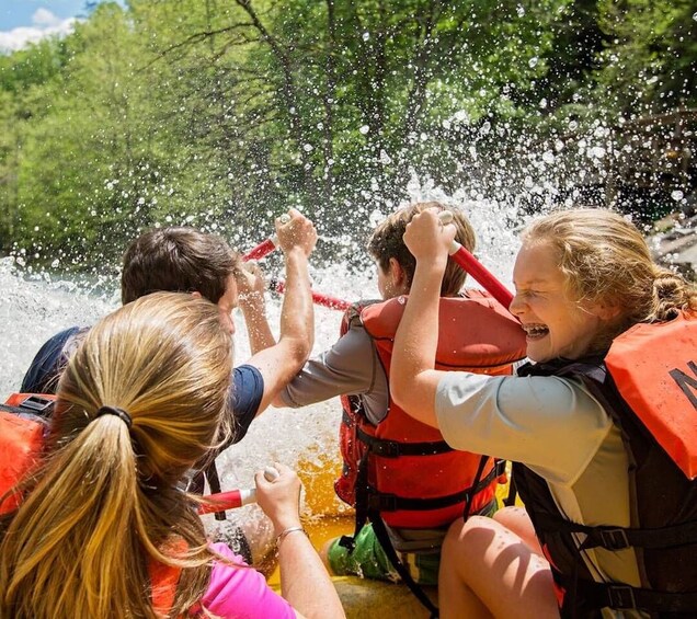 Picture 1 for Activity Bryson City: Nantahala River Guided Whitewater Rafting Trip