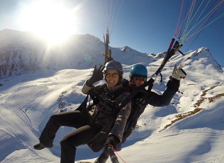 Picture 6 for Activity Klosters: Tandem Paragliding Experience Summer and Winter