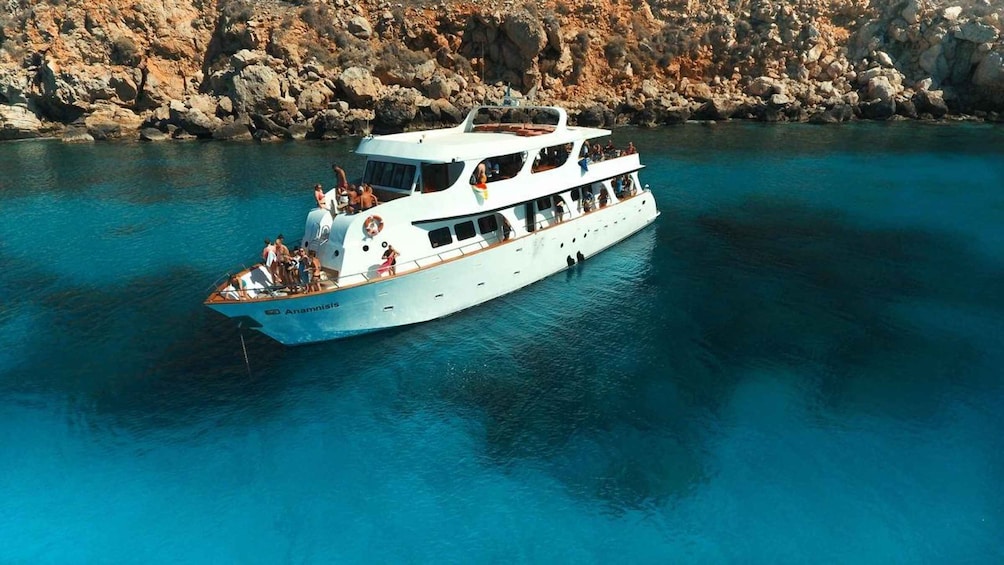 Picture 6 for Activity Pernera: Luxury Yacht Sunset Cruise with BBQ Meal and Drink