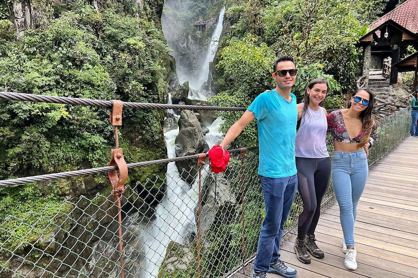 Picture 5 for Activity Baños famous waterfalls route bike ride tour & lunch