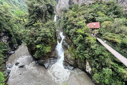 Baños famous waterfalls route bike ride tour & lunch