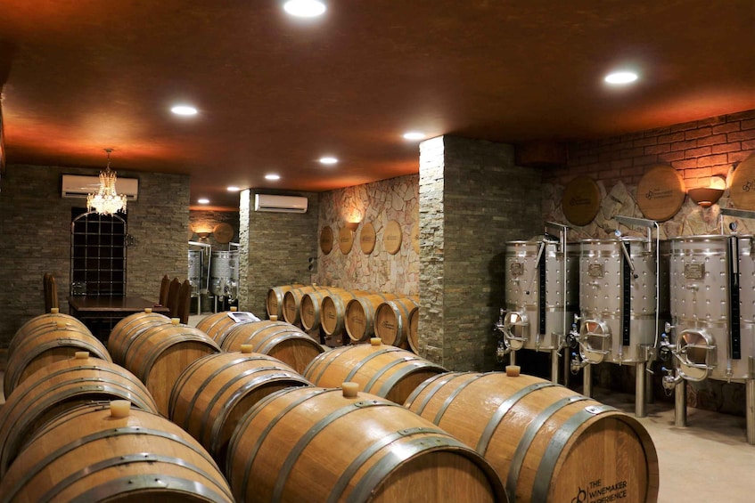 Lagoa: Guided Winery Tour and Local Wine Tasting