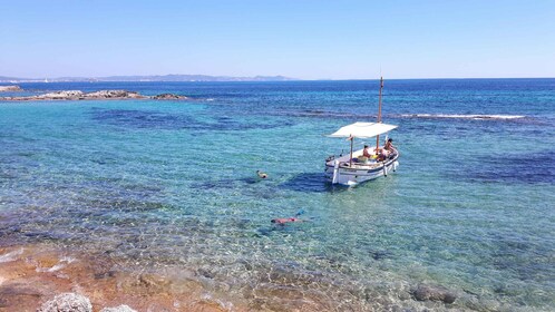 From Formentera to Espalmador and Illetes on a Classic Boat