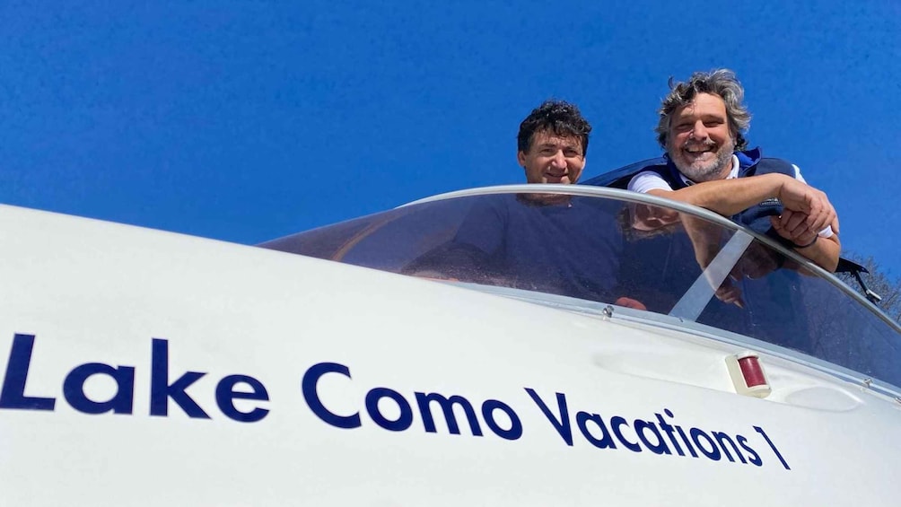 Picture 1 for Activity Como Lake: Shared Boat Tours with Massimo & Emanuele