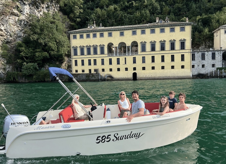 Picture 3 for Activity Como Lake: Shared Boat Tours with Massimo & Emanuele