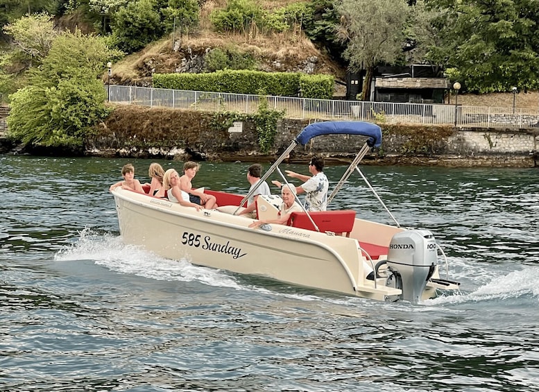 Picture 7 for Activity Como Lake: Shared Boat Tours with Massimo & Emanuele