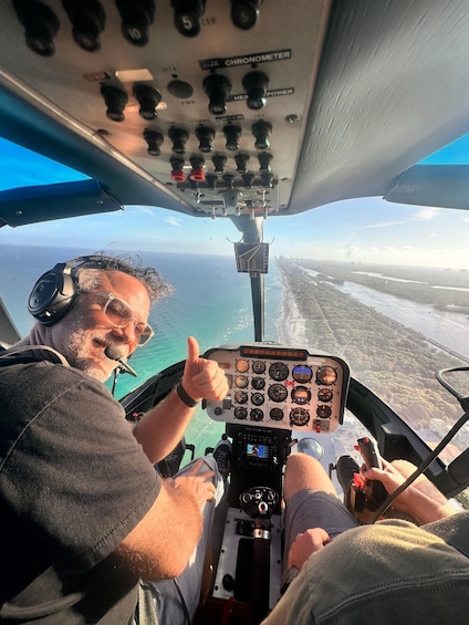 Picture 6 for Activity Sunset Helicopter Tour: Fort Lauderdale-Miami Beach
