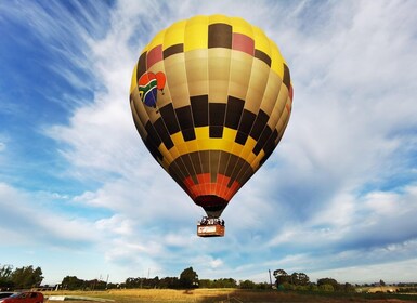 Heißluftballon und Cape Wine Lands Private Führung