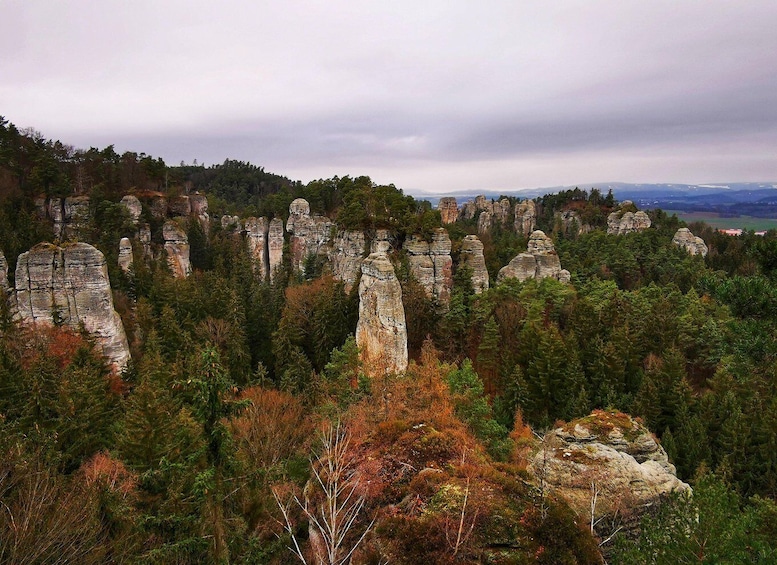 Picture 1 for Activity From Prague: Full-Day Bohemian Paradise Guided Hiking Trip