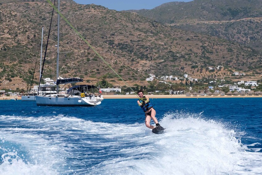 Picture 3 for Activity Mylopotas: Private MasterCraft X Boat Ride with Wakeboarding