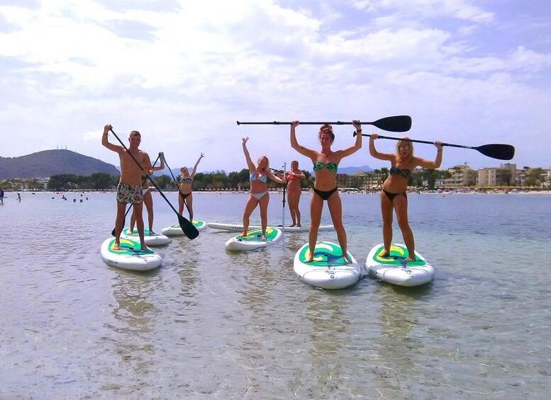 Puerto de Alcudia: Stand-Up Paddleboard Lesson