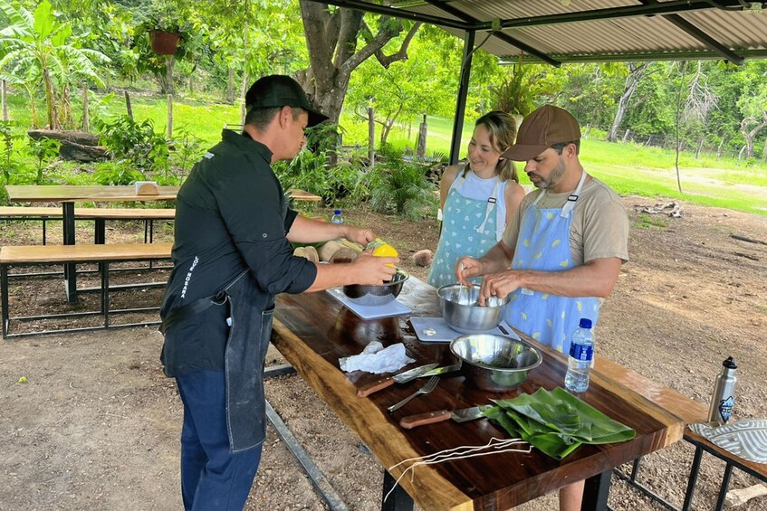 Picture 3 for Activity Nosara: Traditional Costa Rican Cooking Class and Meal