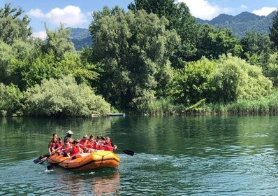 Fun for the family: Soft Rafting on Adda river