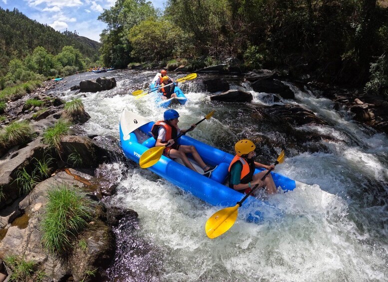 Alvarenga: 3-Hour Rafting Journey at Paiva River