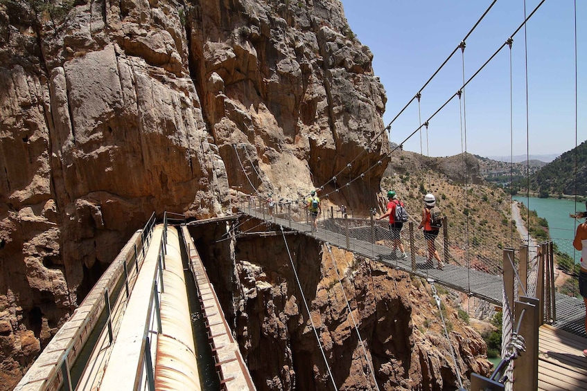 Picture 4 for Activity From Malaga: Caminito del Rey and Lake Swimming Private Tour