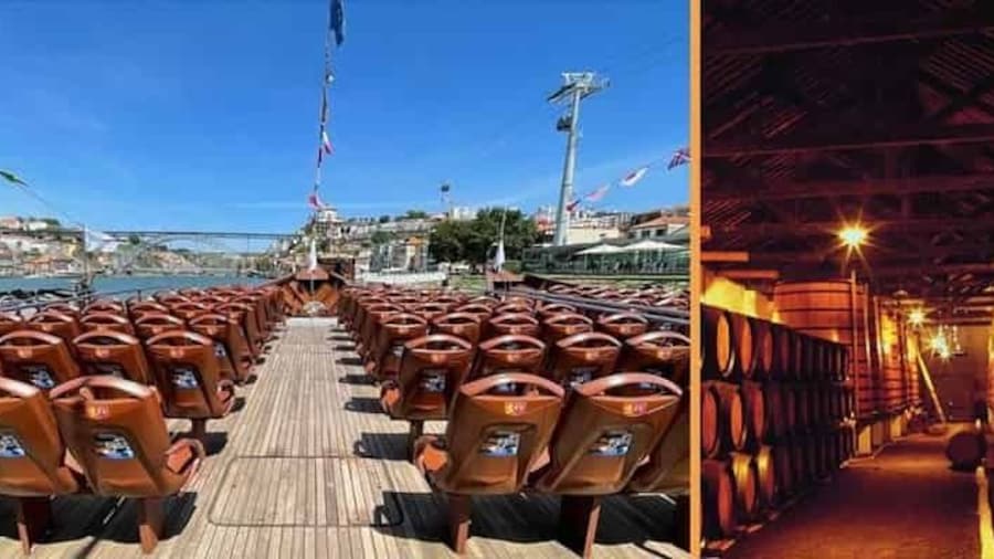 Porto: Six Bridges Cruise with Optional World of Discoveries