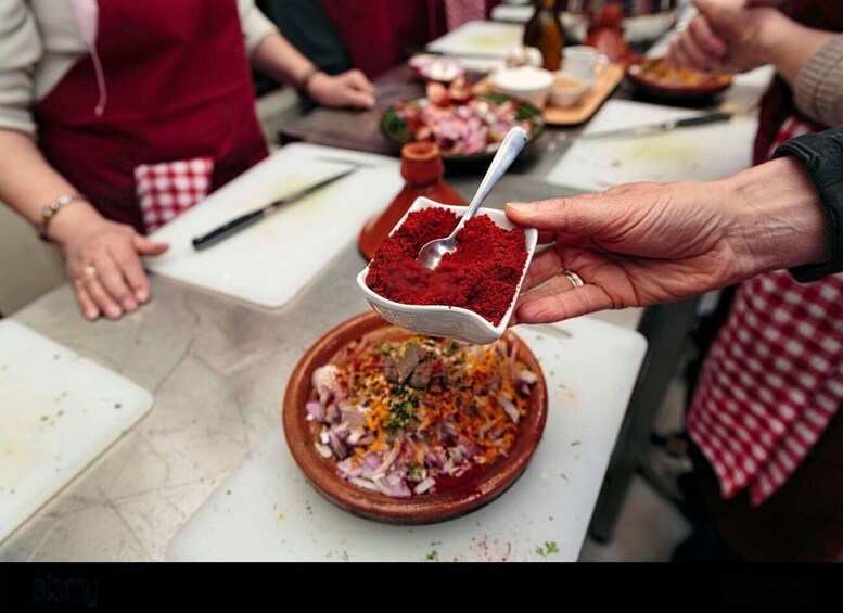 Picture 2 for Activity Chefchaouen: Make Your Own Tajine and Pastilla Cooking Class