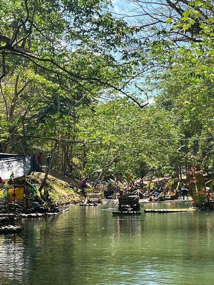 Picture 3 for Activity Montego Bay: Lethe River Rafting with Limestone Massage