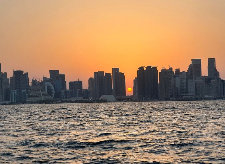 Picture 4 for Activity Doha: Sunset Boat Trip with Drinks