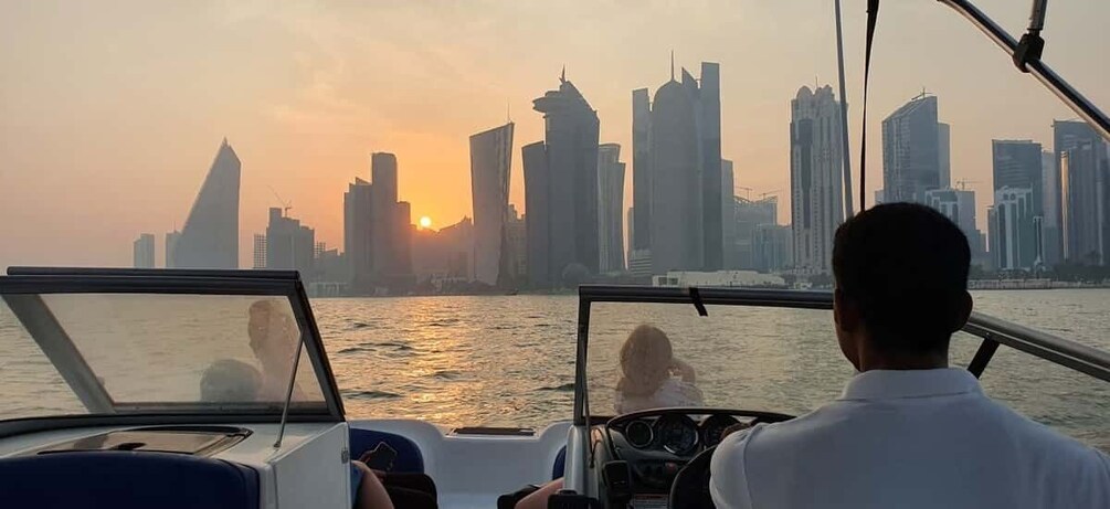 Picture 10 for Activity Doha: Sunset Boat Trip with Drinks