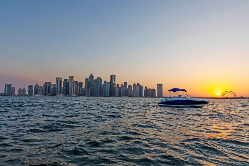 Picture 2 for Activity Doha: Sunset Boat Trip with Drinks