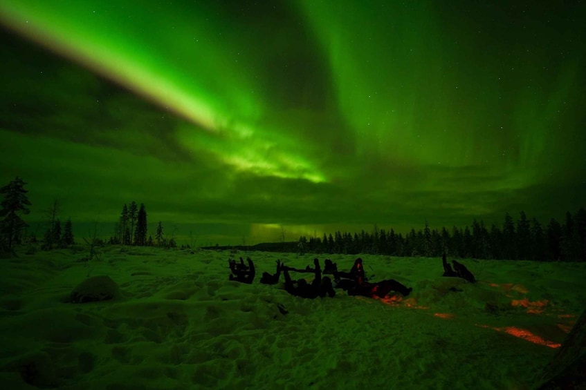 Picture 2 for Activity Rovaniemi: Northern Lights Tour at the Campfire