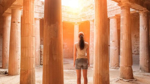 Paphos: Stadstour van een halve dag met toegang tot de graven van de koning...