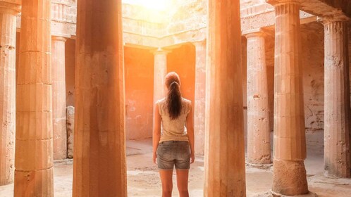 Paphos: Stadstour van een halve dag met toegang tot de graven van de koning...