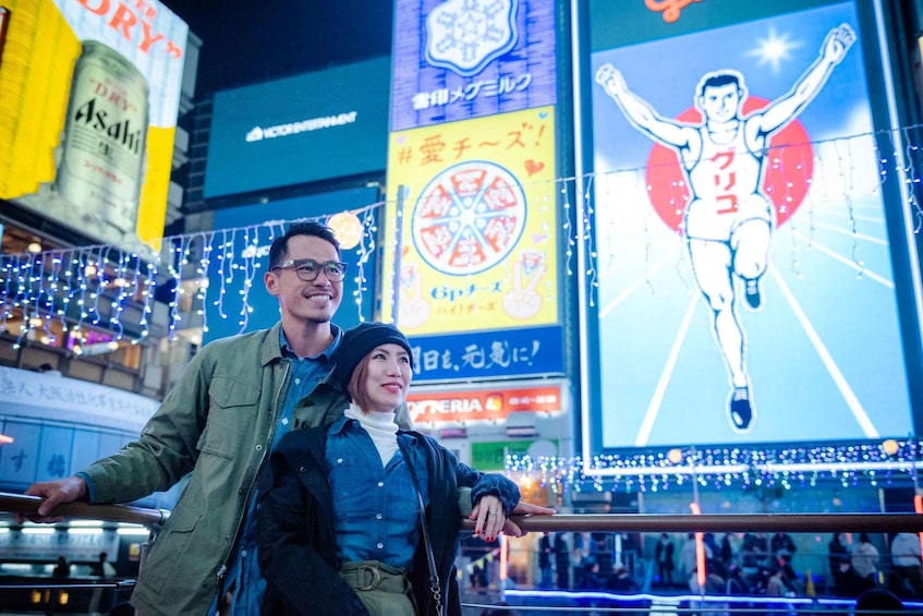 Neon Dotonbori Nightscapes: Tour & Photoshoot in Dotonbori
