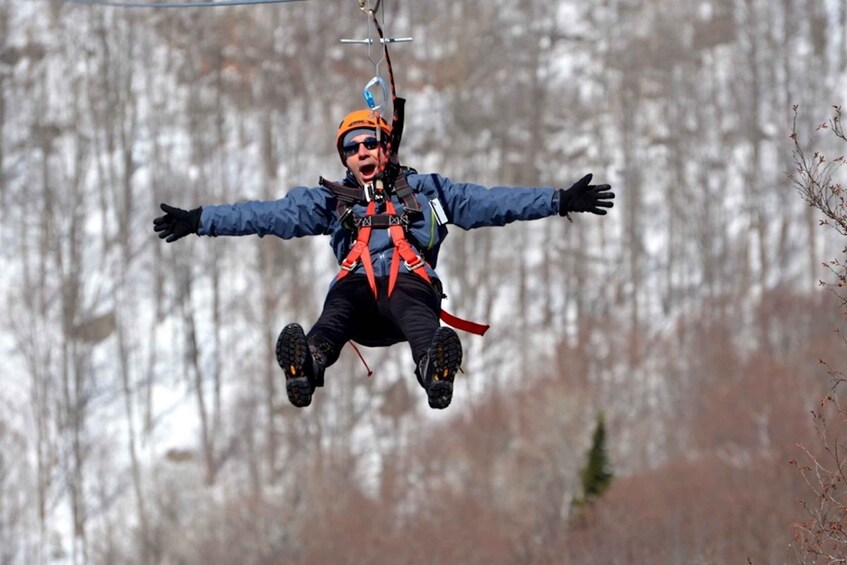 Picture 6 for Activity Tyroparc: Mega Ziplines and Hiking in the Laurentians