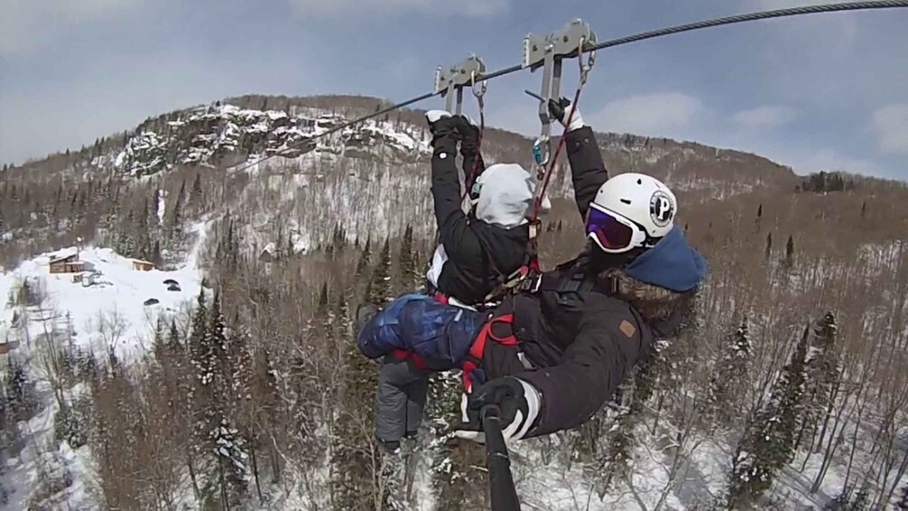 Picture 7 for Activity Tyroparc: Mega Ziplines and Hiking in the Laurentians