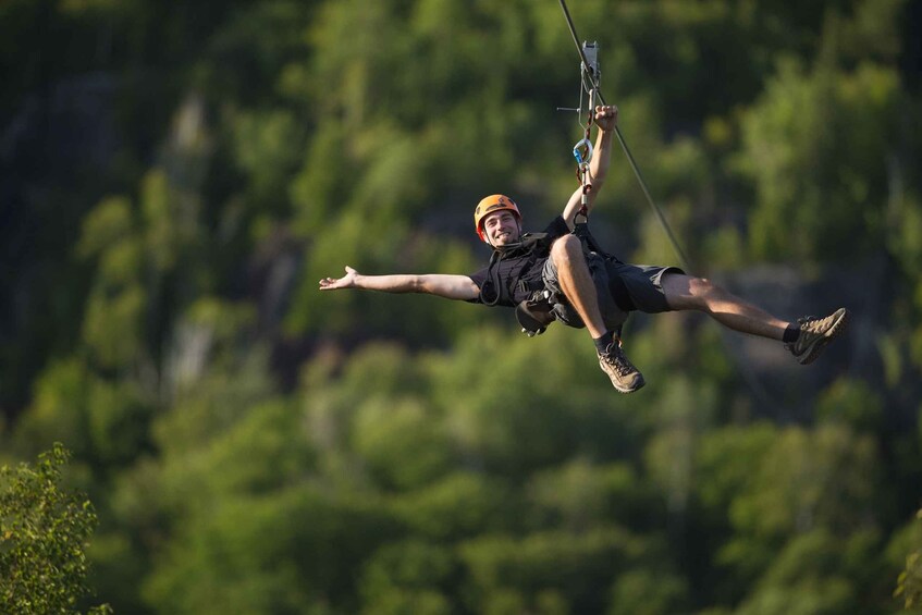 Picture 25 for Activity Tyroparc: Mega Ziplines and Hiking in the Laurentians