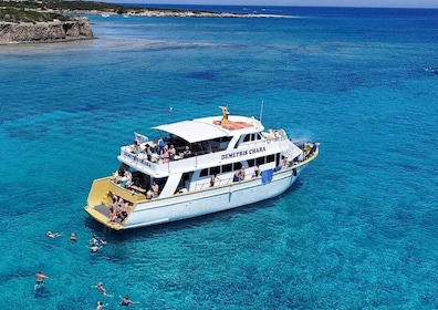 From Paphos: Blue Lagoon Tour with BBQ and Hotel Pickup