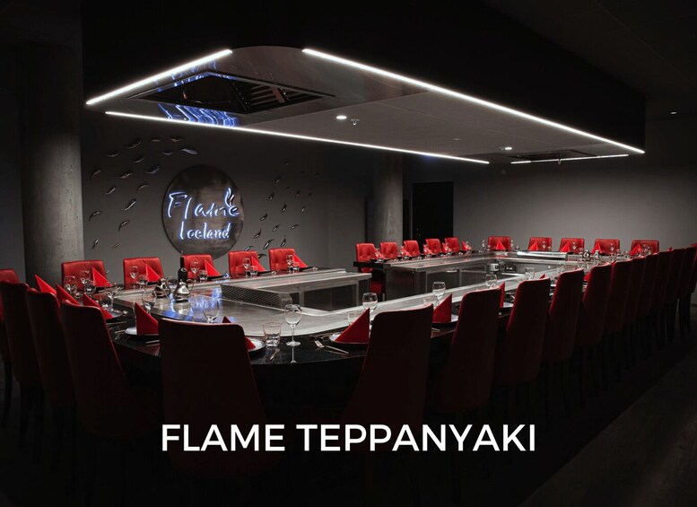 Picture 1 for Activity Reykjavík: 7-Course Teppanyaki Tasting Menu with Fire Show