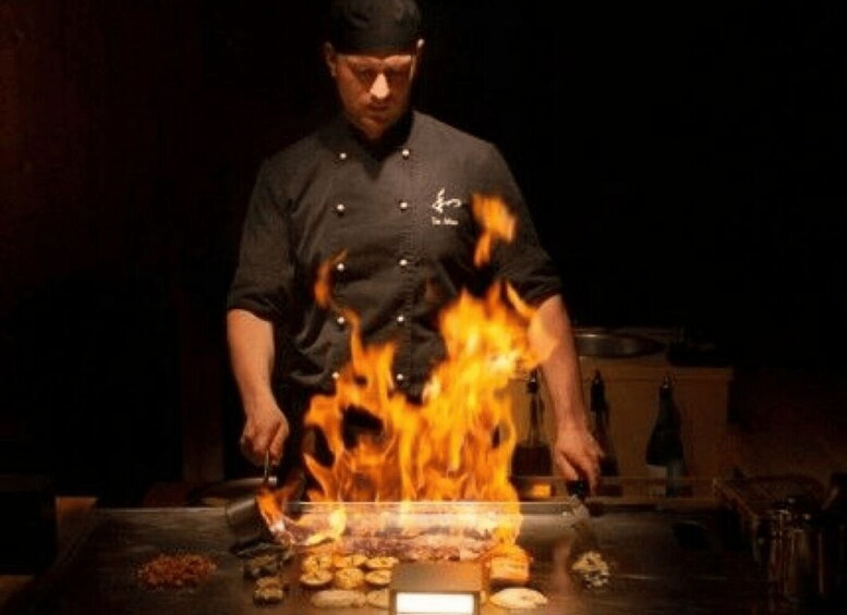 Picture 3 for Activity Reykjavík: 7-Course Teppanyaki Tasting Menu with Fire Show