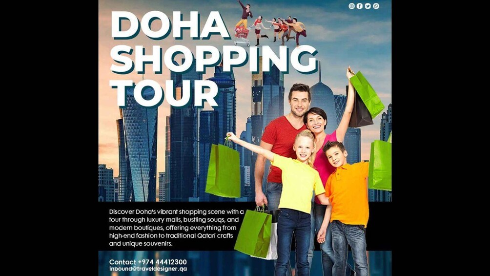 Doha: Private Shopping Tour in Air-Conditioned Vehicle