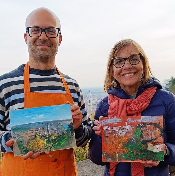 Picture 3 for Activity Bergamo: Create your painting en plein air!
