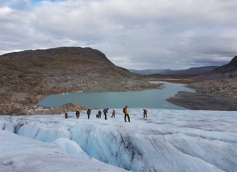 Picture 3 for Activity Glacier walk at Okstindbreen and Summit hike to Oksskolten
