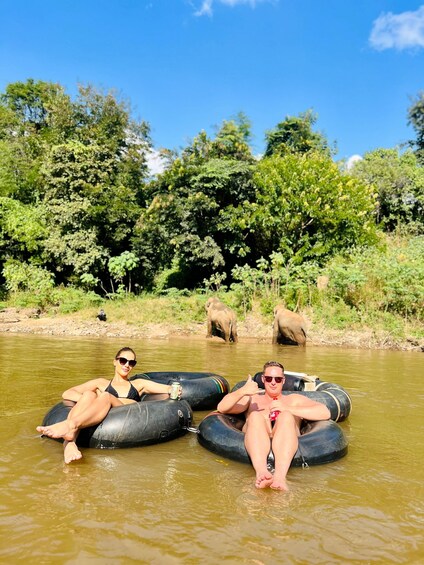 Chiangmai half day tour- Waterfall & Tubing