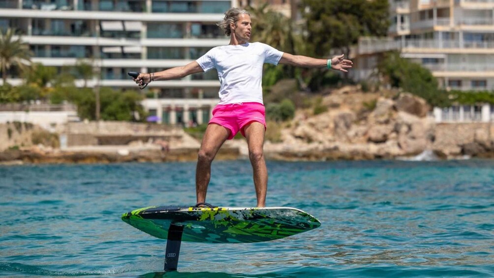 Picture 7 for Activity Mallorca: Electric Hydrofoil Surfing Lessons (E-Foil Course)